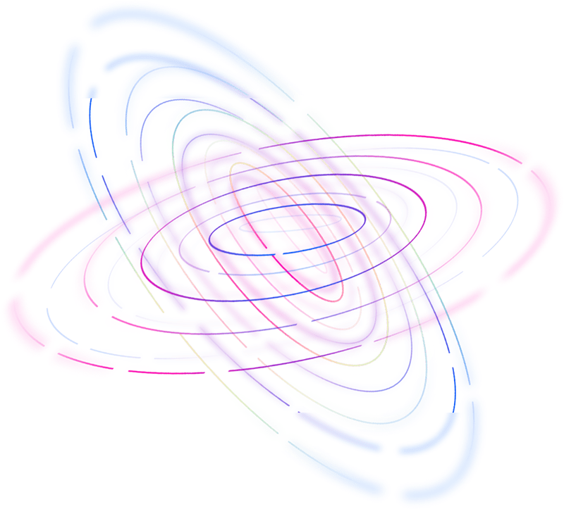 Circular movements of atoms