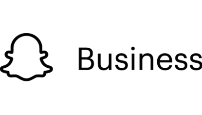 Logo de Snapchat Business