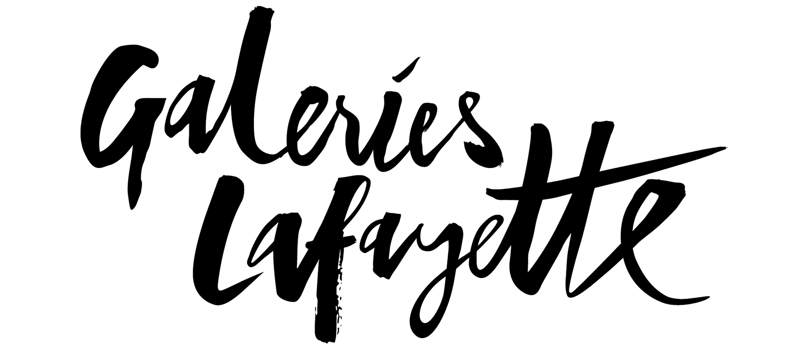 Logo Galeris Lafayette monochrome