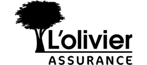 Logo de L'olivier ASSURANCE monochrome