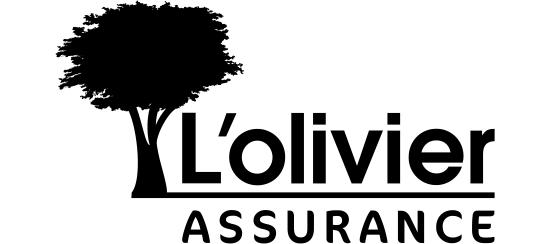 Logo de L'olivier ASSURANCE monochrome