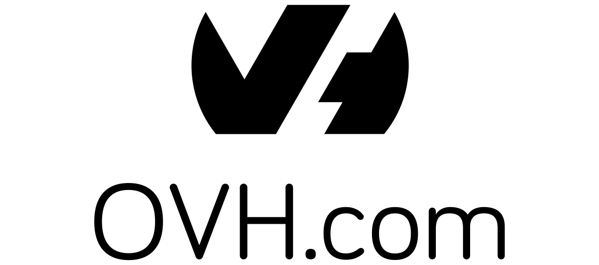 Logo de OVH monochrome