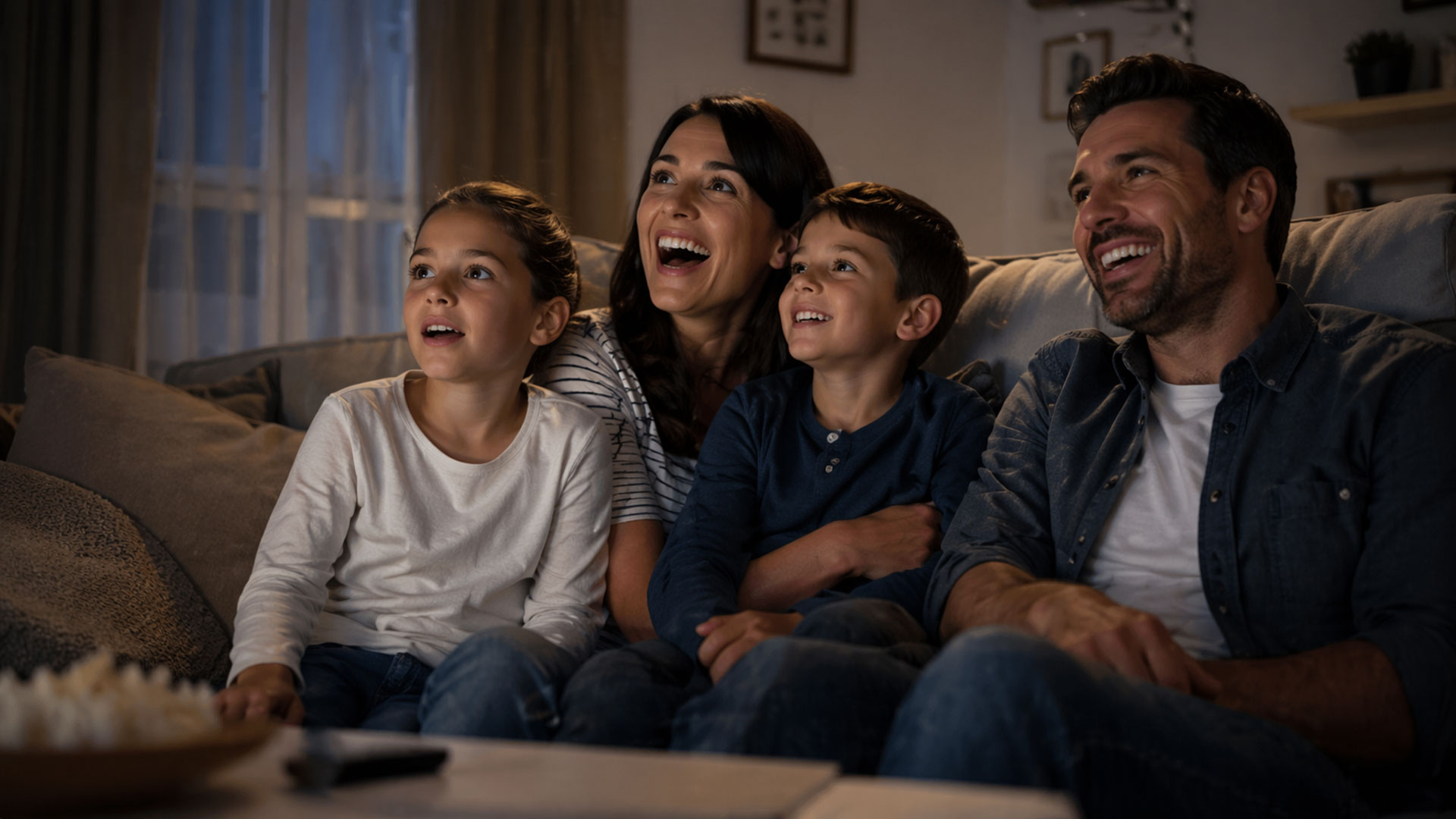 Usage FAST TV dans un plan vidéo familial